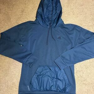 Adidas Men’s Aeroready Hoodie Sweatshirt Navy Blue New With Tags Size S Training